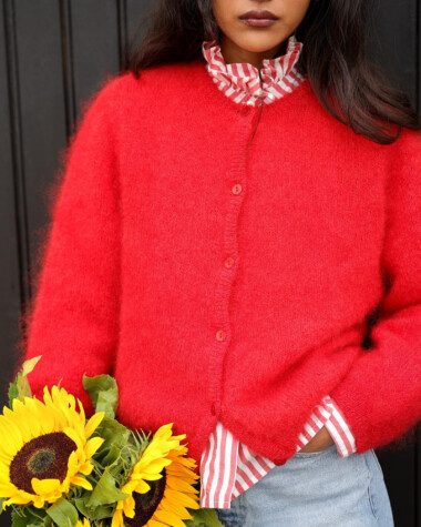 Cardigan Oscar – Rouge