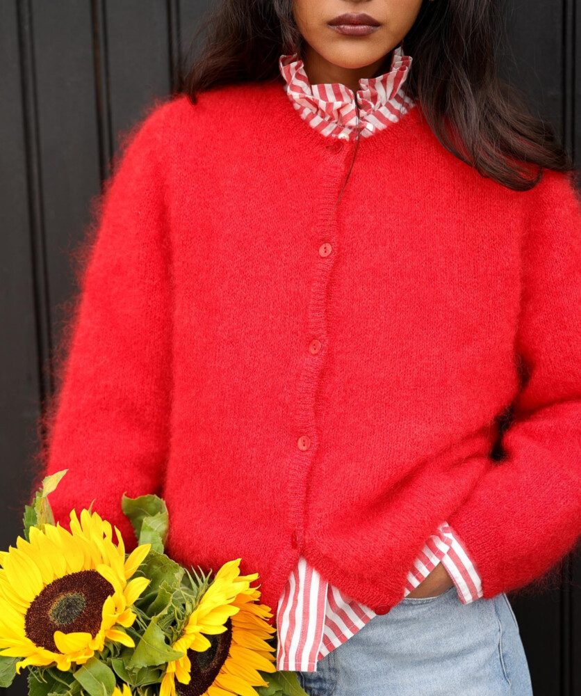 Cardigan Oscar – Rouge