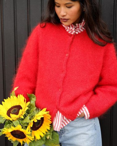Cardigan Oscar – Rouge