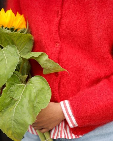 Cardigan Oscar – Rouge