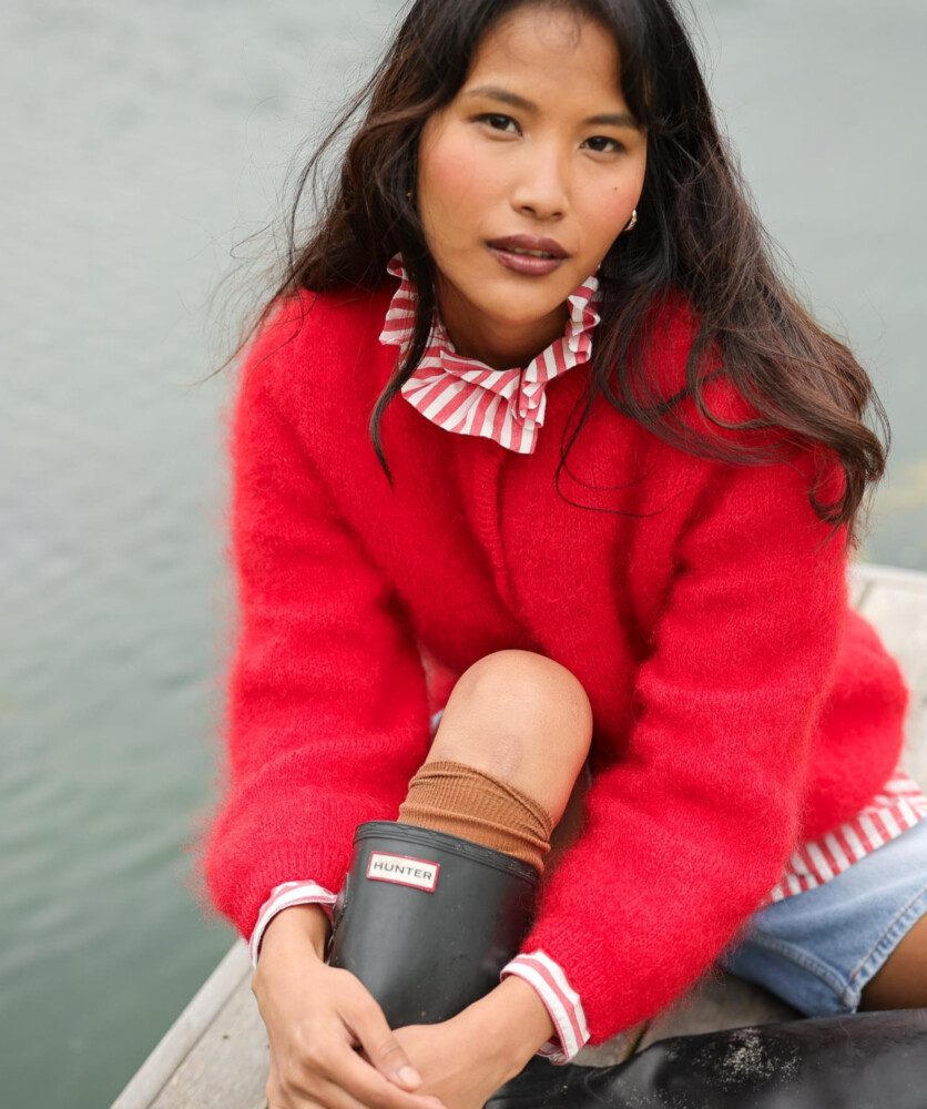 Cardigan Oscar – Rouge