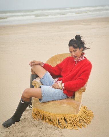 Cardigan Oscar – Rouge