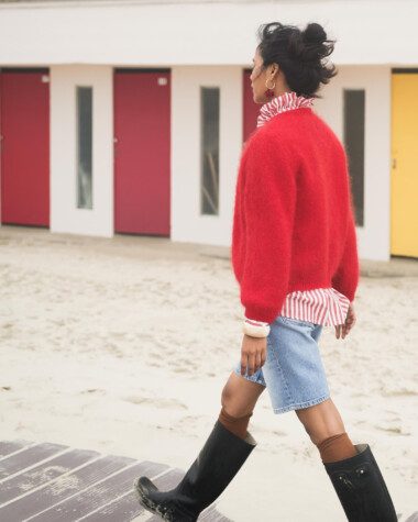 Cardigan Oscar – Rouge