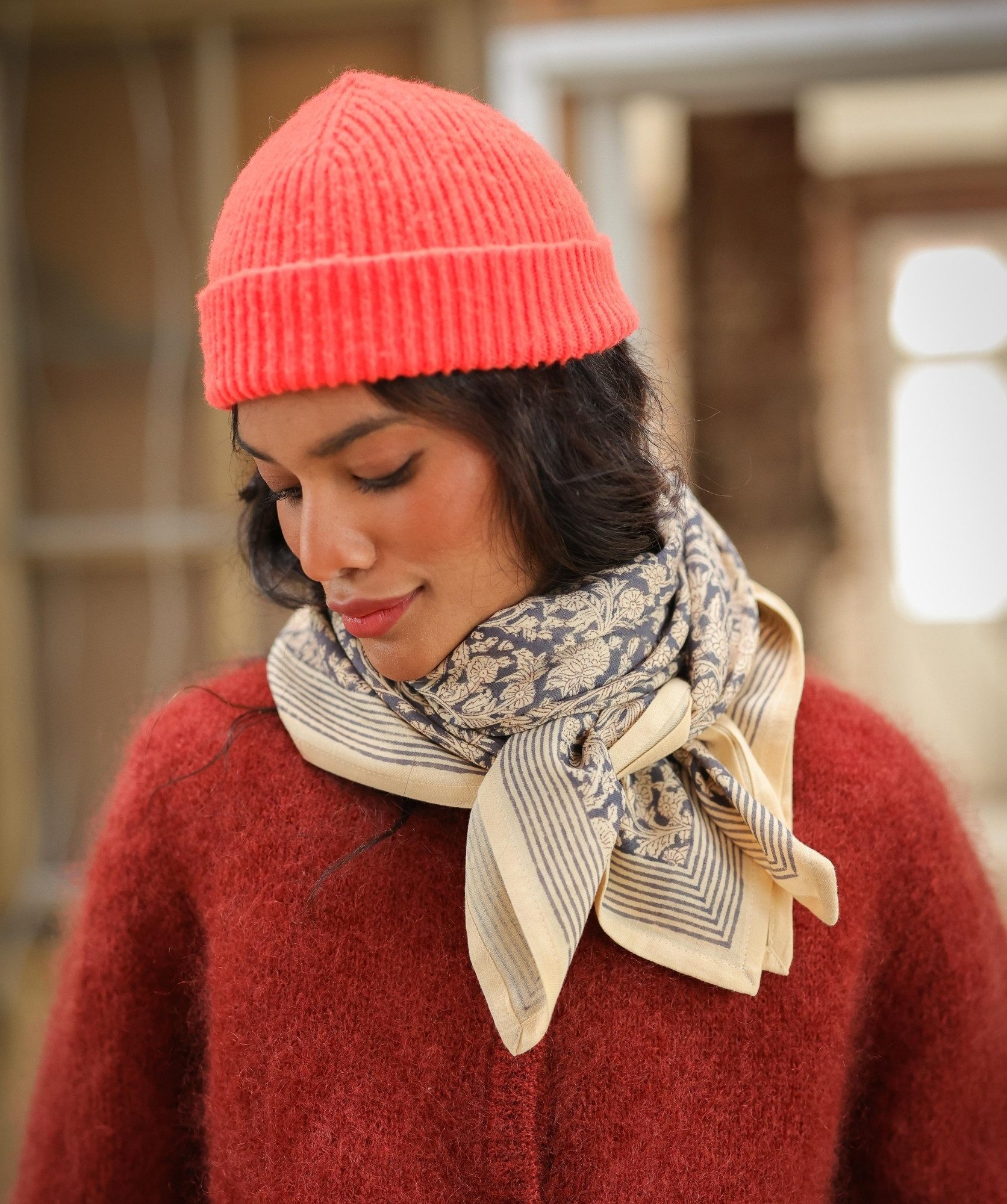 Foulard grand format – Anjali Orage