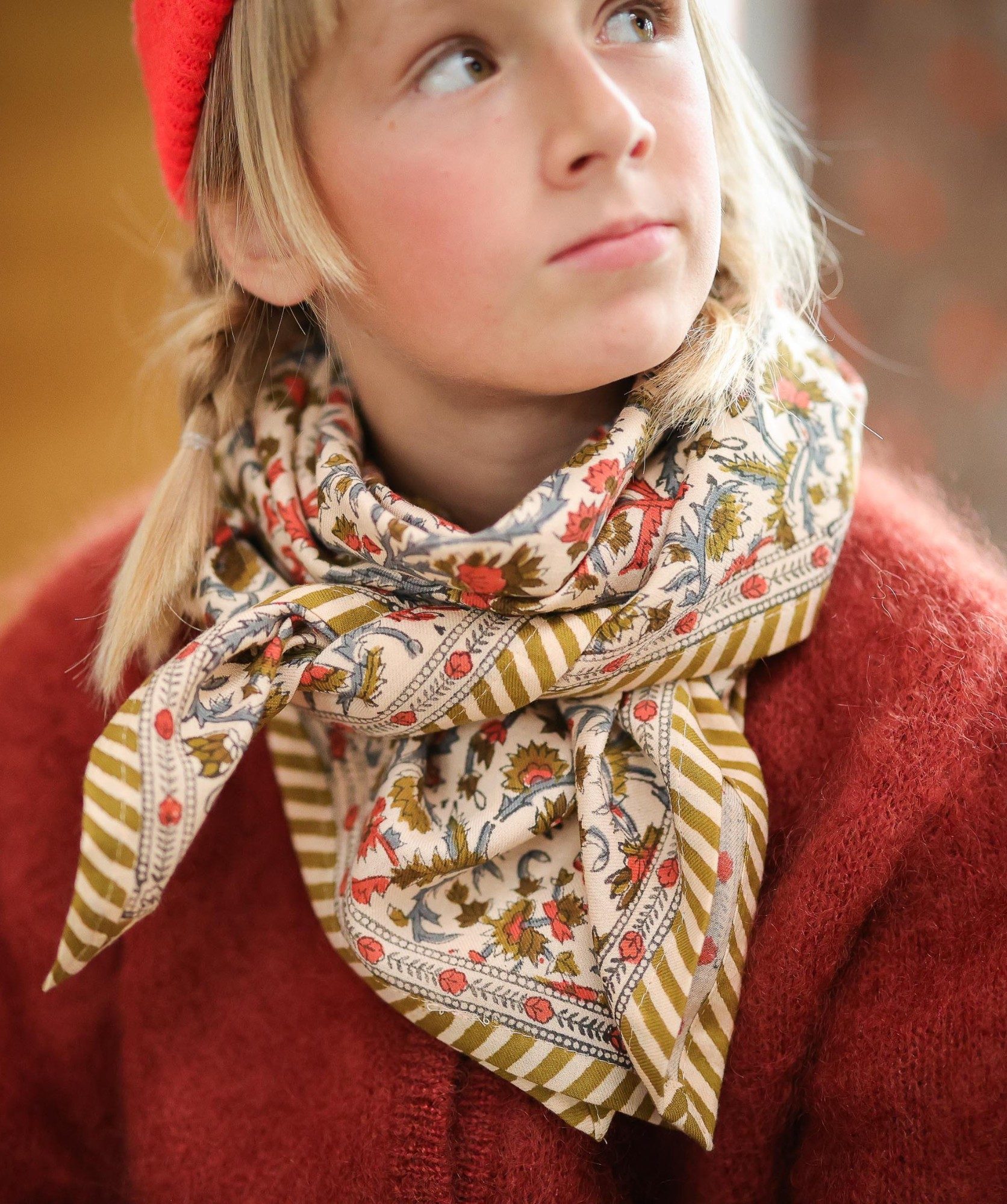 Foulard grand format – Daisy