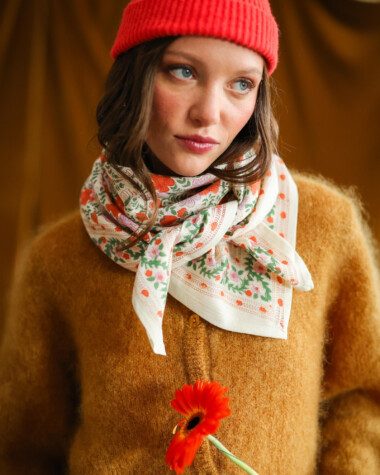 Foulard grand format – Ellis Clémentine
