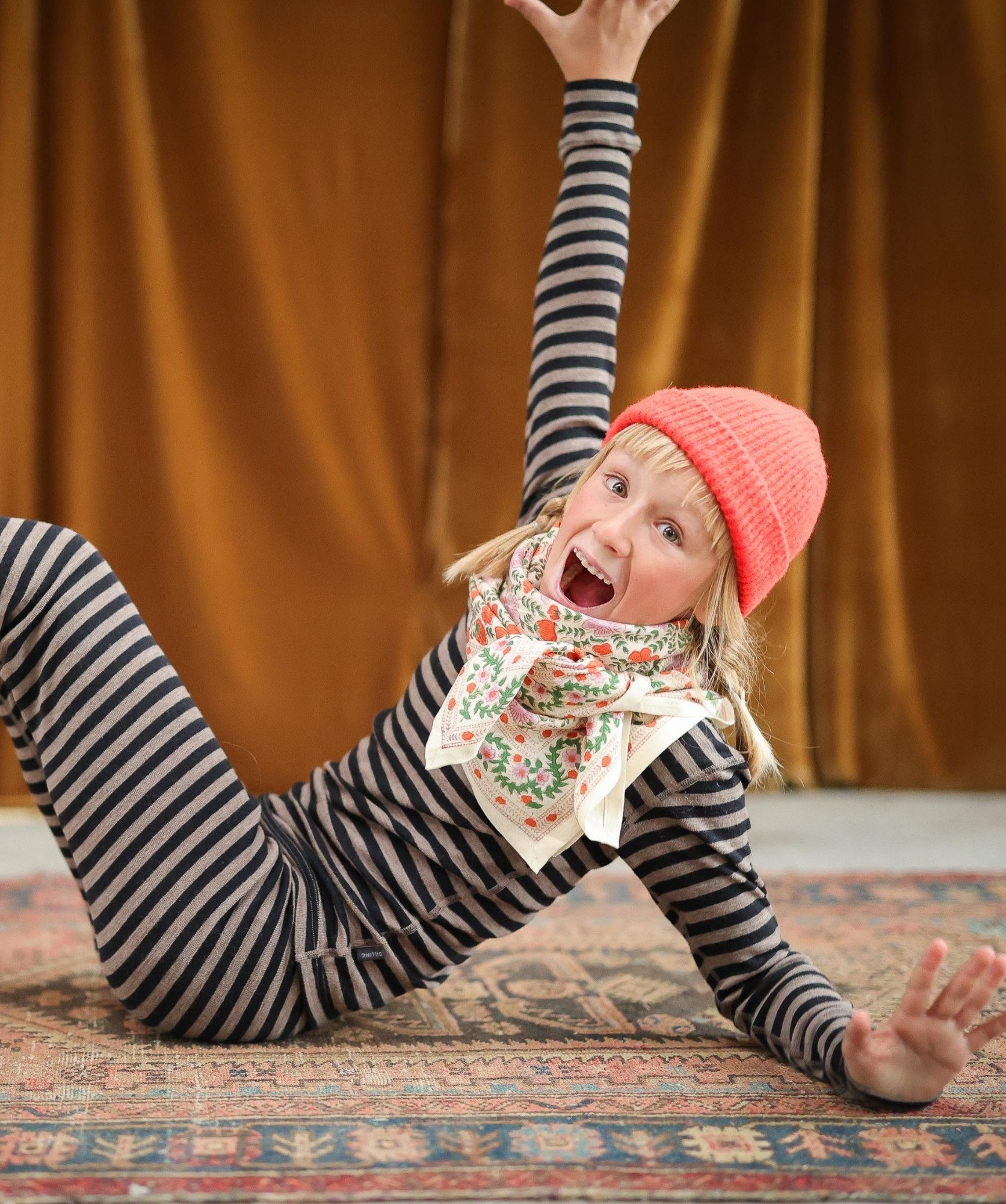 Foulard grand format – Ellis Clémentine