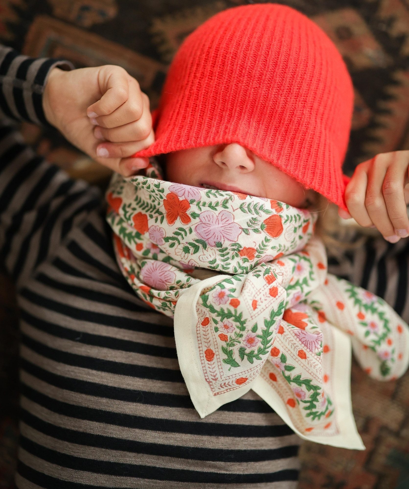 Foulard grand format – Ellis Clémentine