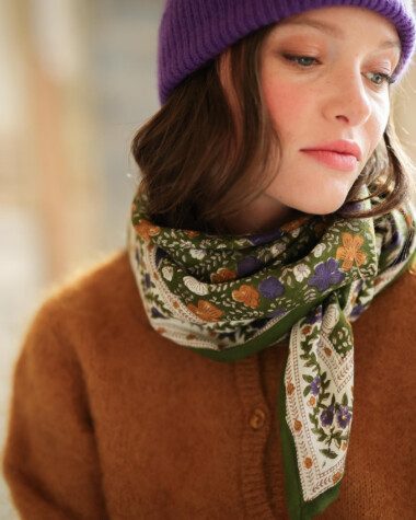 Foulard grand format – Ellis Mousse