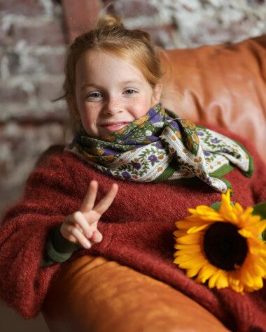 Foulard grand format – Ellis Mousse