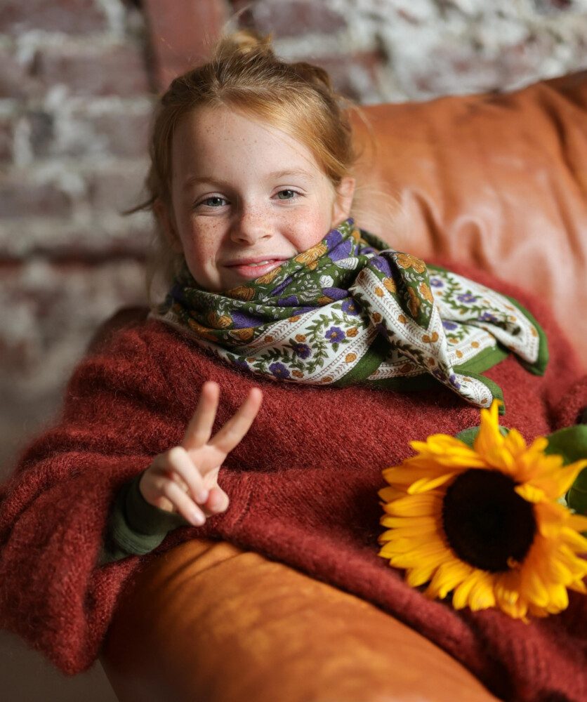 Foulard grand format – Ellis Mousse