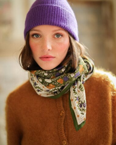 Foulard grand format – Ellis Mousse
