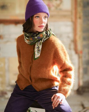 Foulard grand format – Ellis Mousse