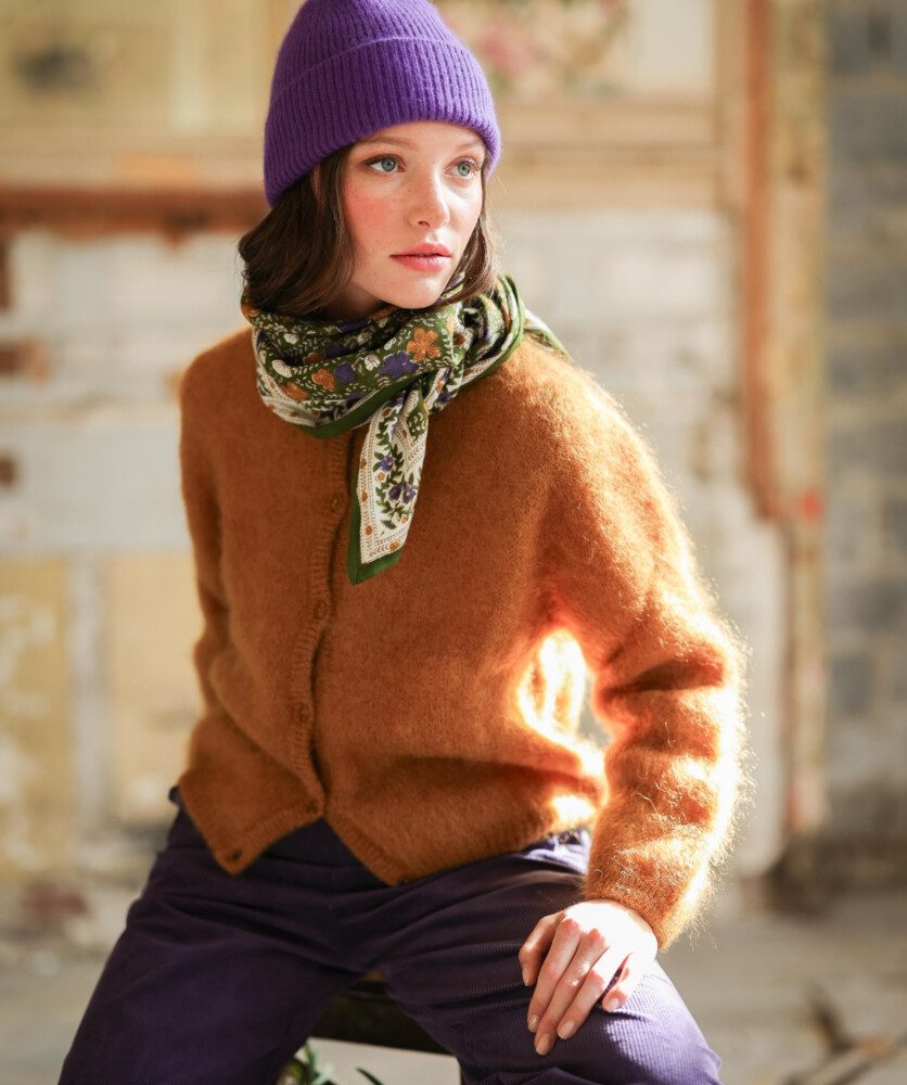 Foulard grand format – Ellis Mousse