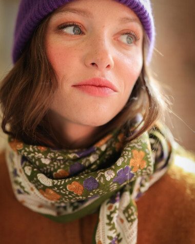 Foulard grand format – Ellis Mousse