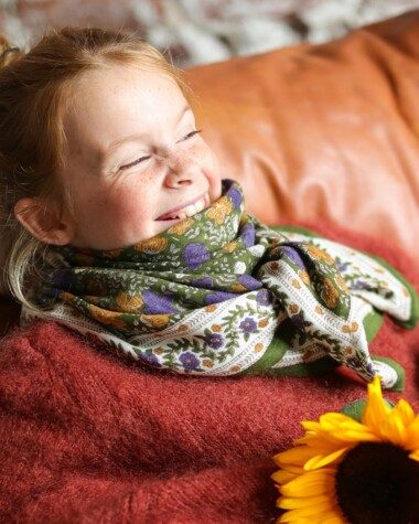 Foulard grand format – Ellis Mousse