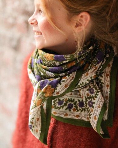 Foulard grand format – Ellis Mousse