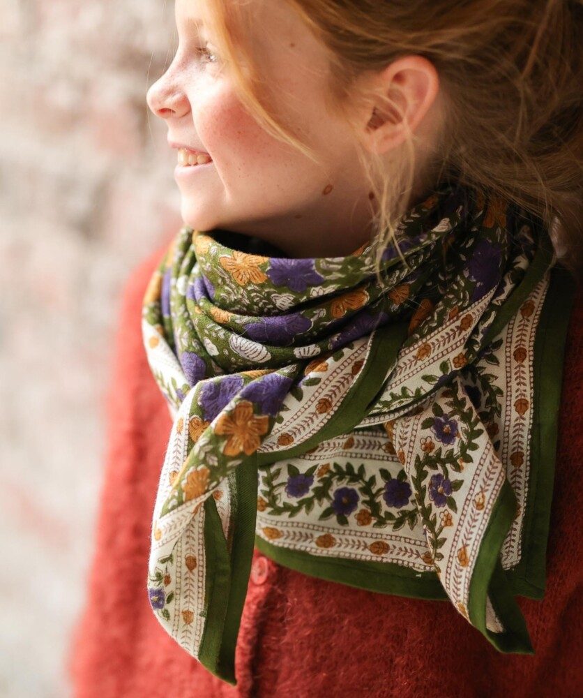 Foulard grand format – Ellis Mousse