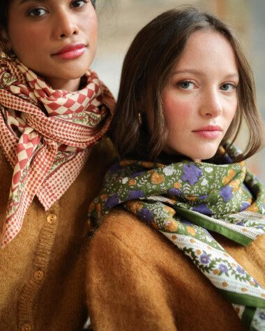 Foulard grand format – Ellis Mousse