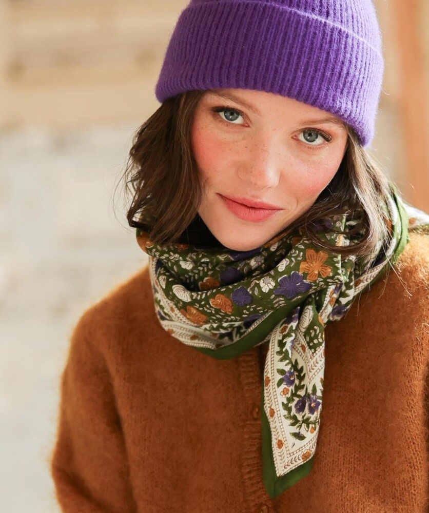 Foulard grand format – Ellis Mousse