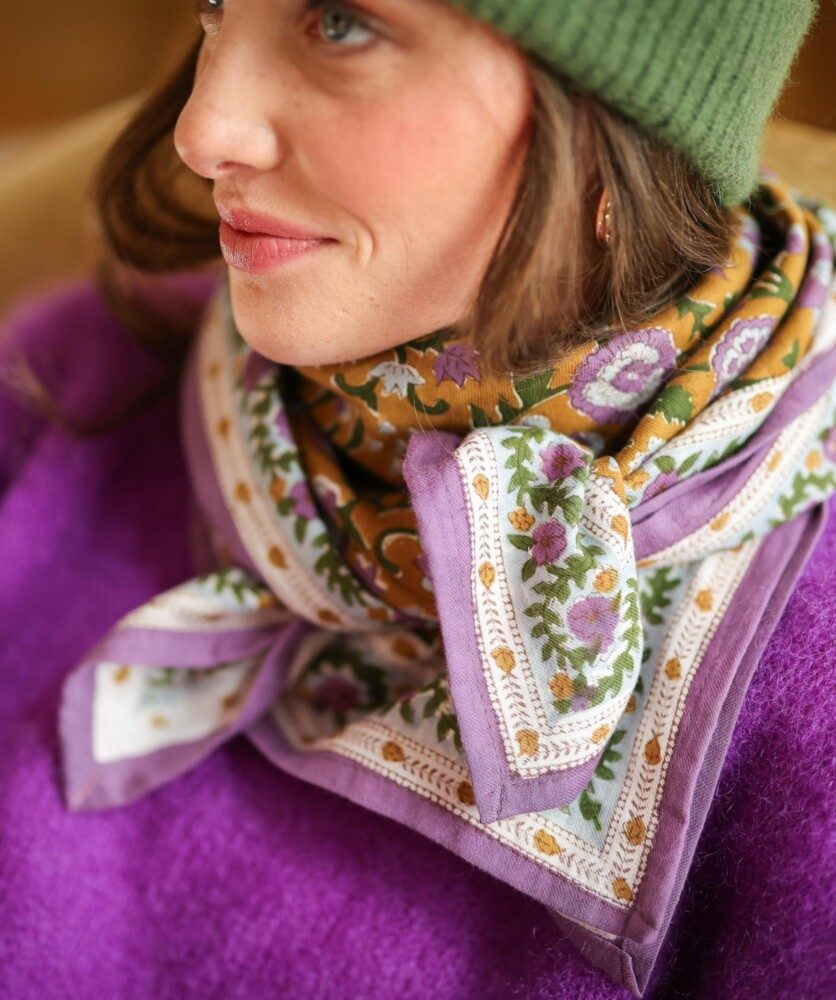 Foulard grand format – Hope Safran