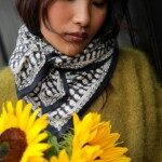 Foulard grand format – Penny Encre