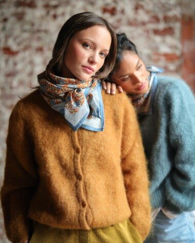 Foulard grand format – Pia Brique