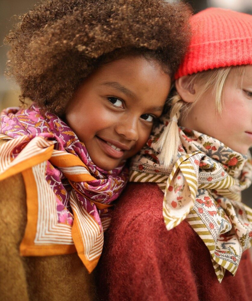 Foulard grand format – Pia Prune