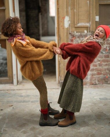 Foulard grand format – Pia Prune