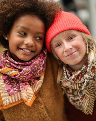 Foulard grand format – Pia Prune