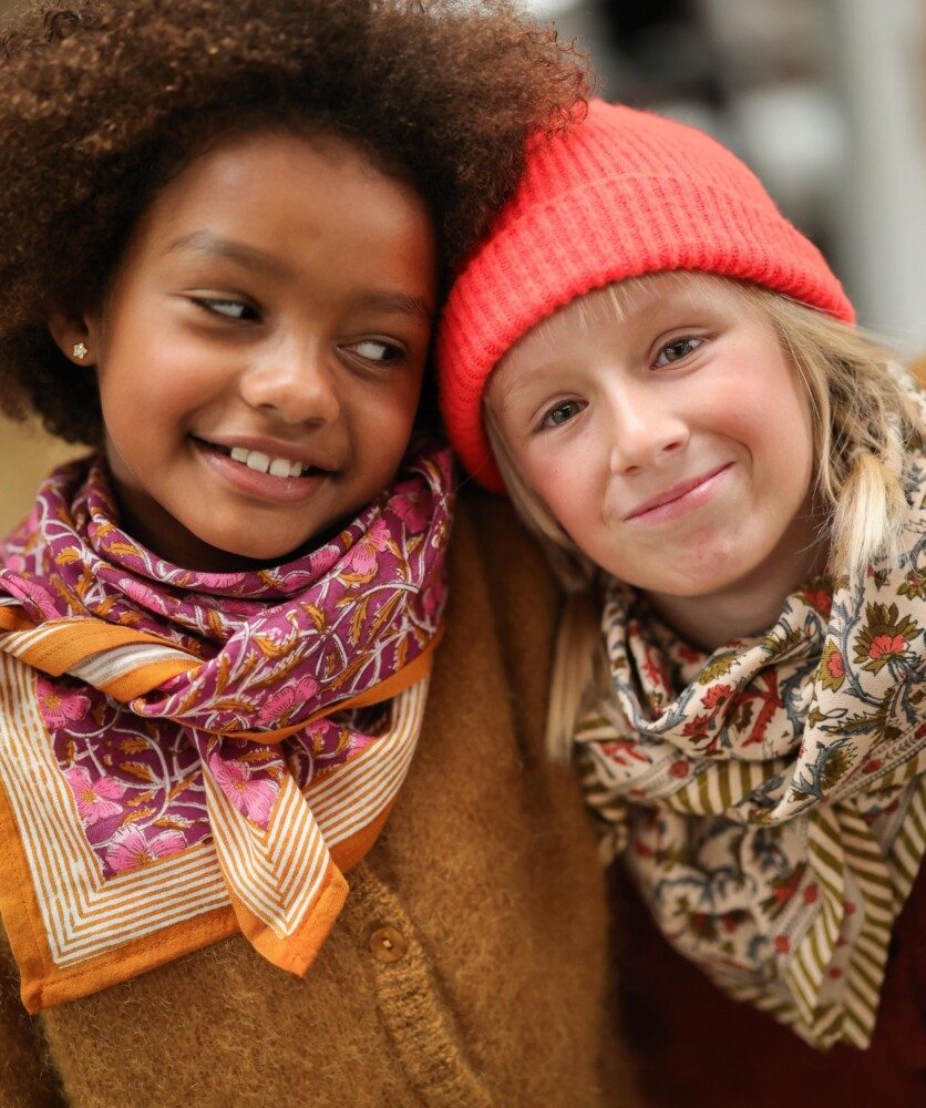 Foulard grand format – Pia Prune