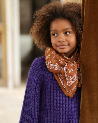 Foulard grand format – Punam Camel