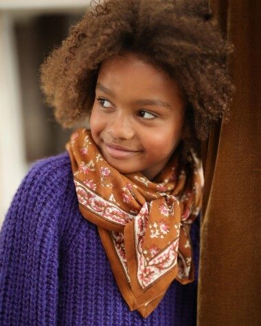 Foulard grand format – Punam Camel