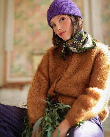 Foulard petit format – Ellis Mousse