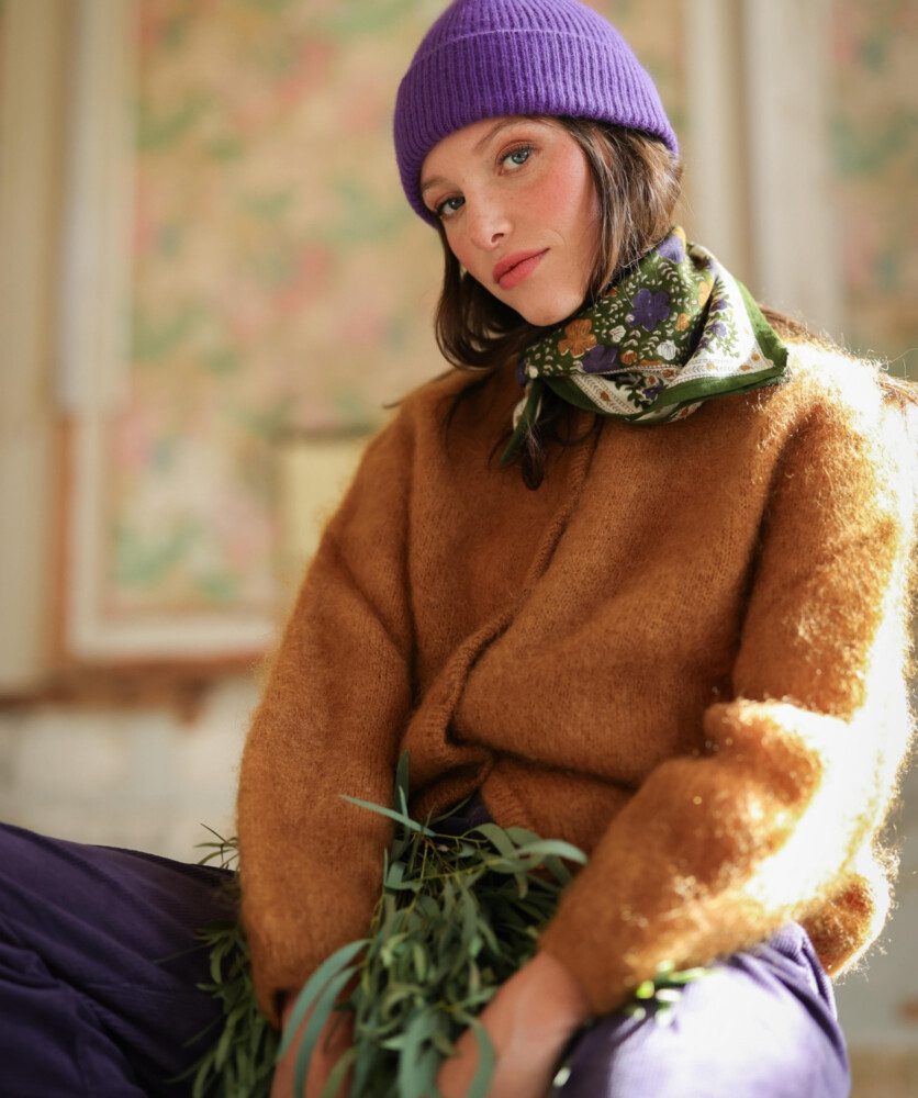 Foulard petit format – Ellis Mousse