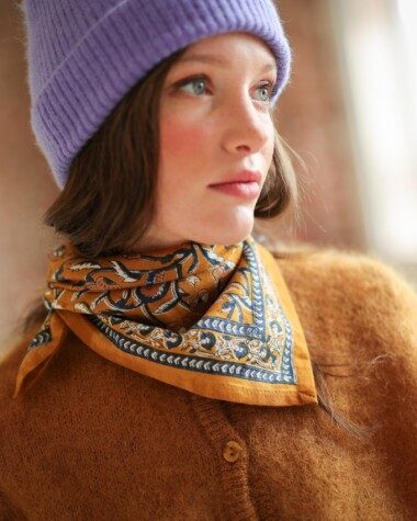 Foulard petit format – Jaya Safran