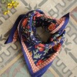 Foulard petit format – Mina Indigo
