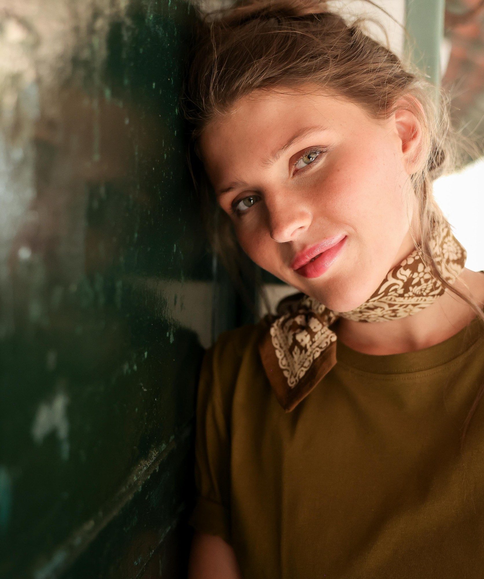 Foulard petit format – Penny Bronze
