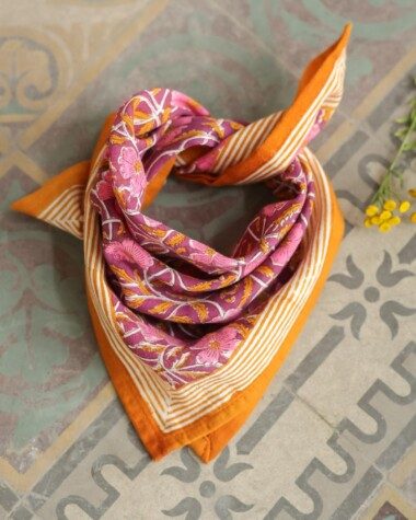 Foulard petit format – Pia Prune