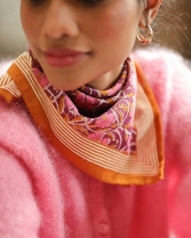 Foulard petit format – Pia Prune