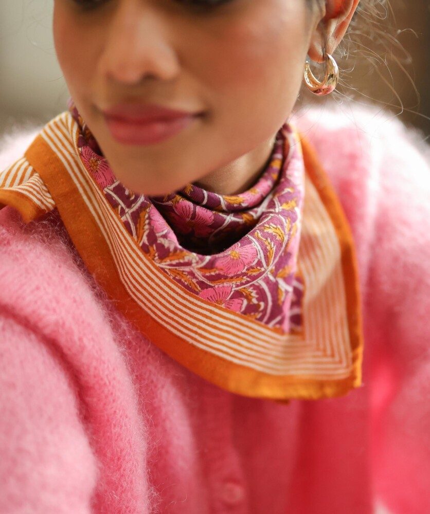 Foulard petit format – Pia Prune