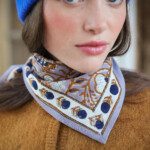 Foulard petit format – Taj Azur