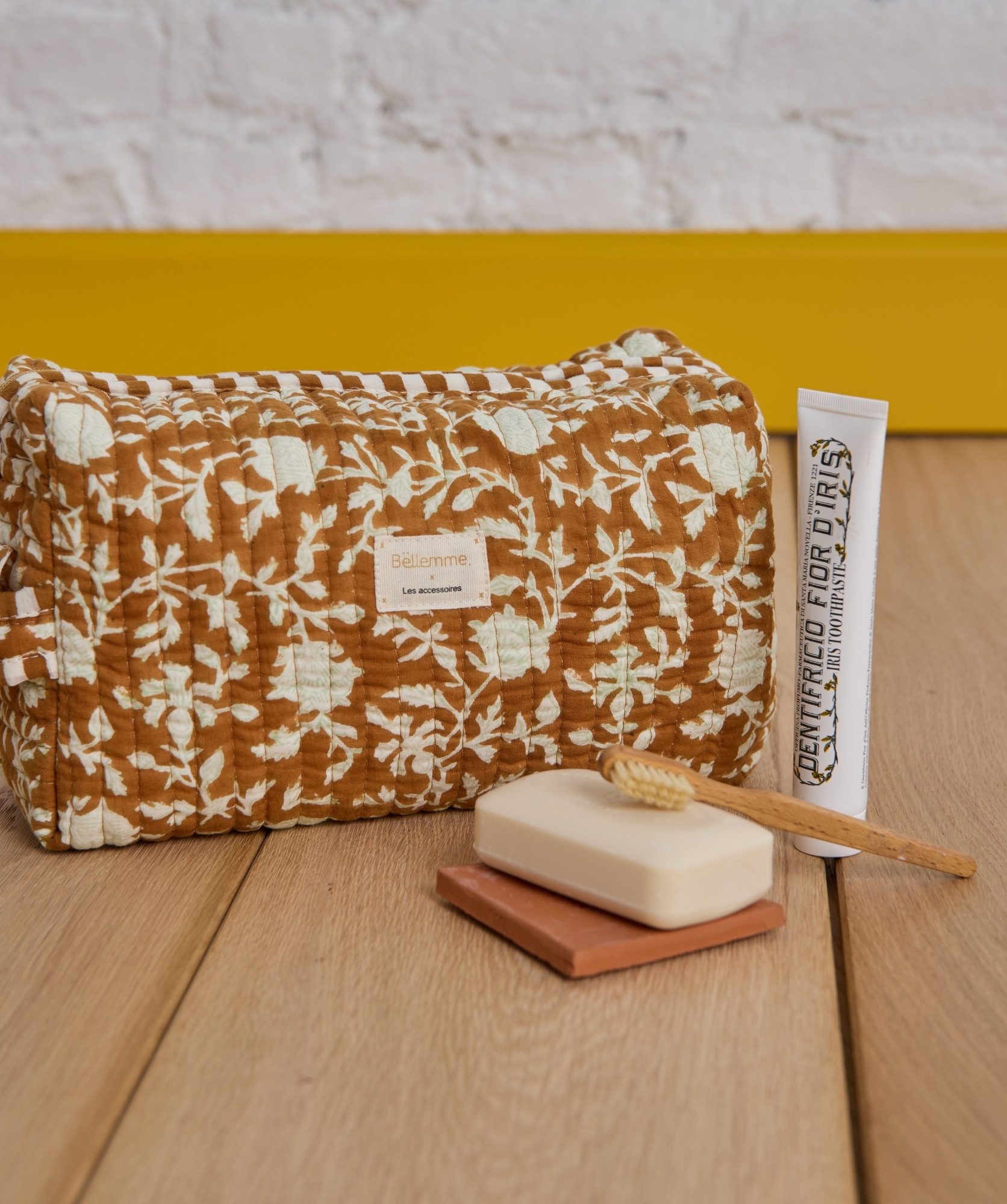 Trousse de toilette Jude – Kate Caramel