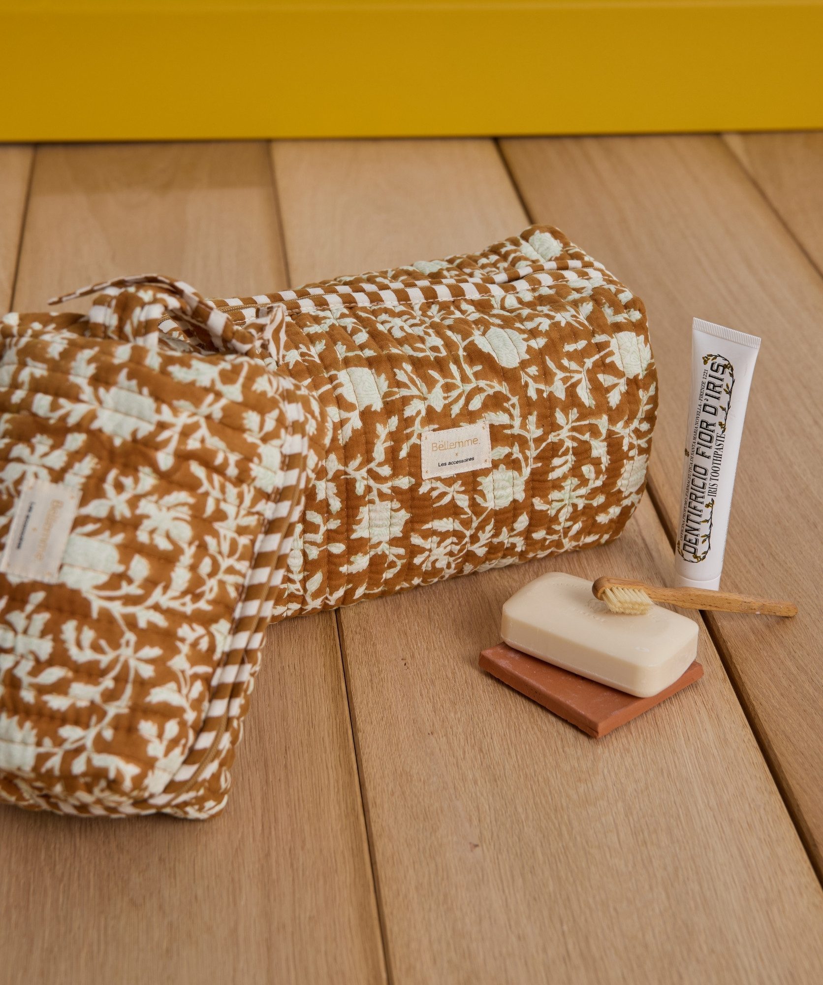 Trousse de toilette Jude – Kate Caramel
