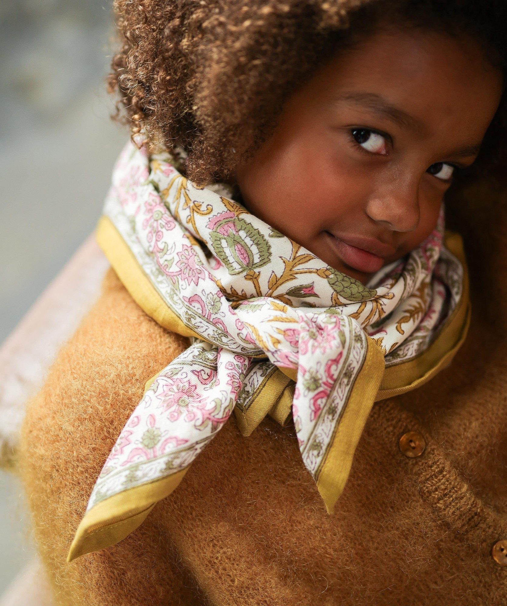 Foulard grand format – Mina Jaspe