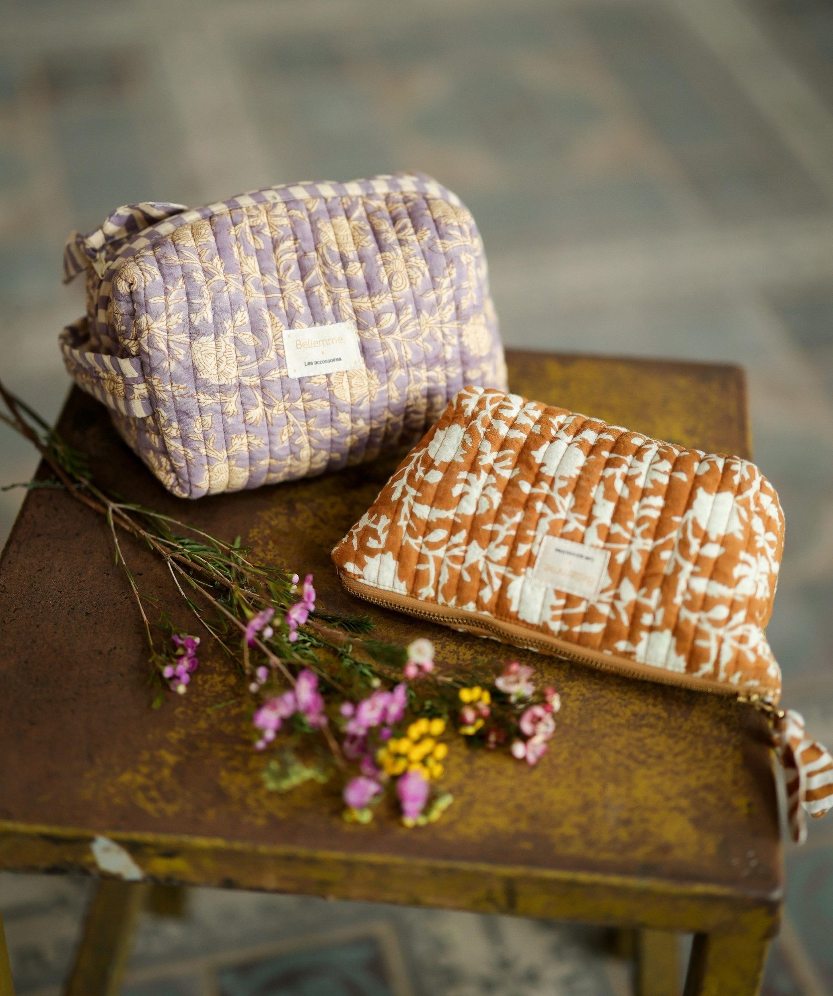 Trousse de toilette Jude petit format – Kate Caramel
