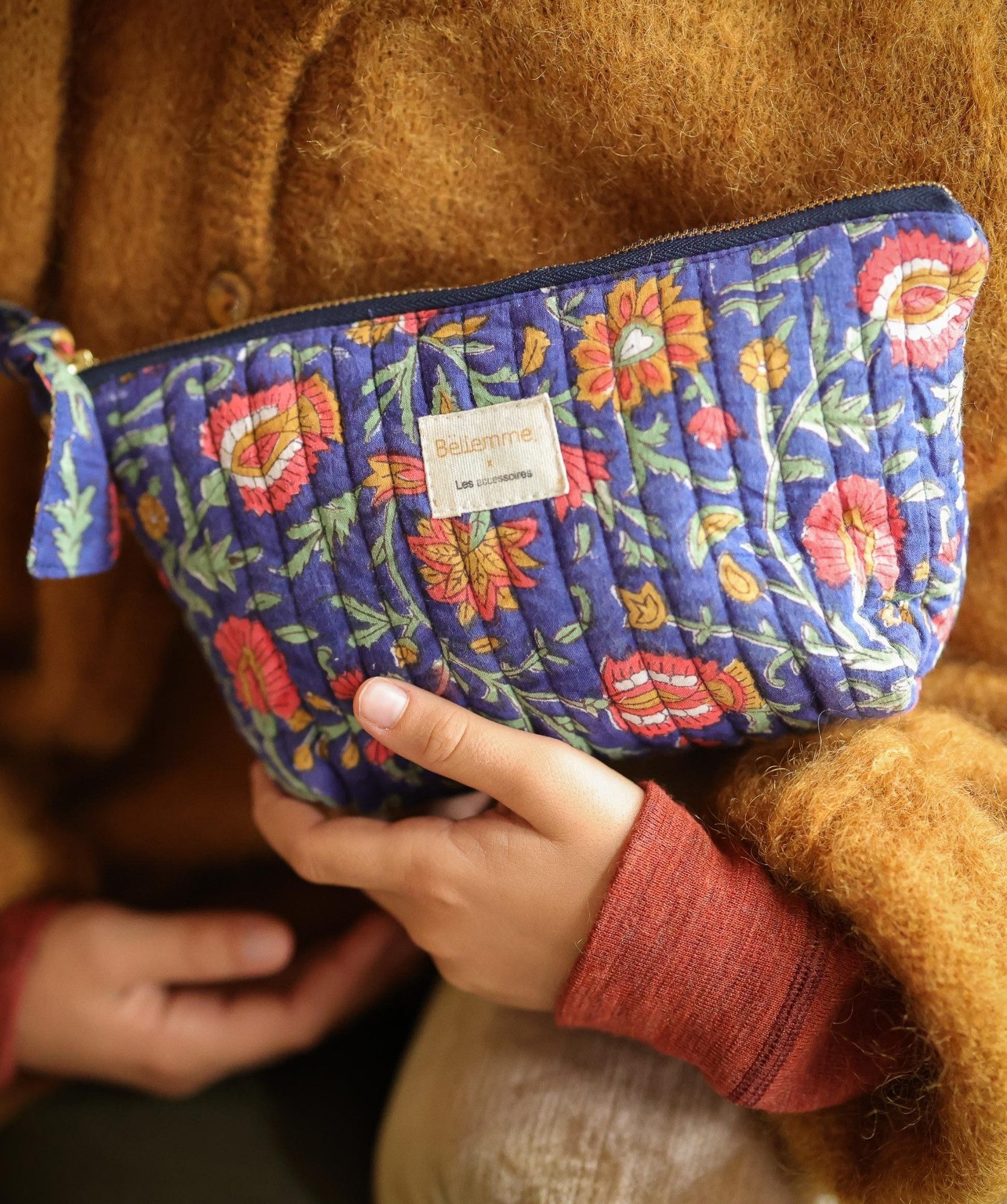 Trousse à maquillage Alma – Mina Indigo