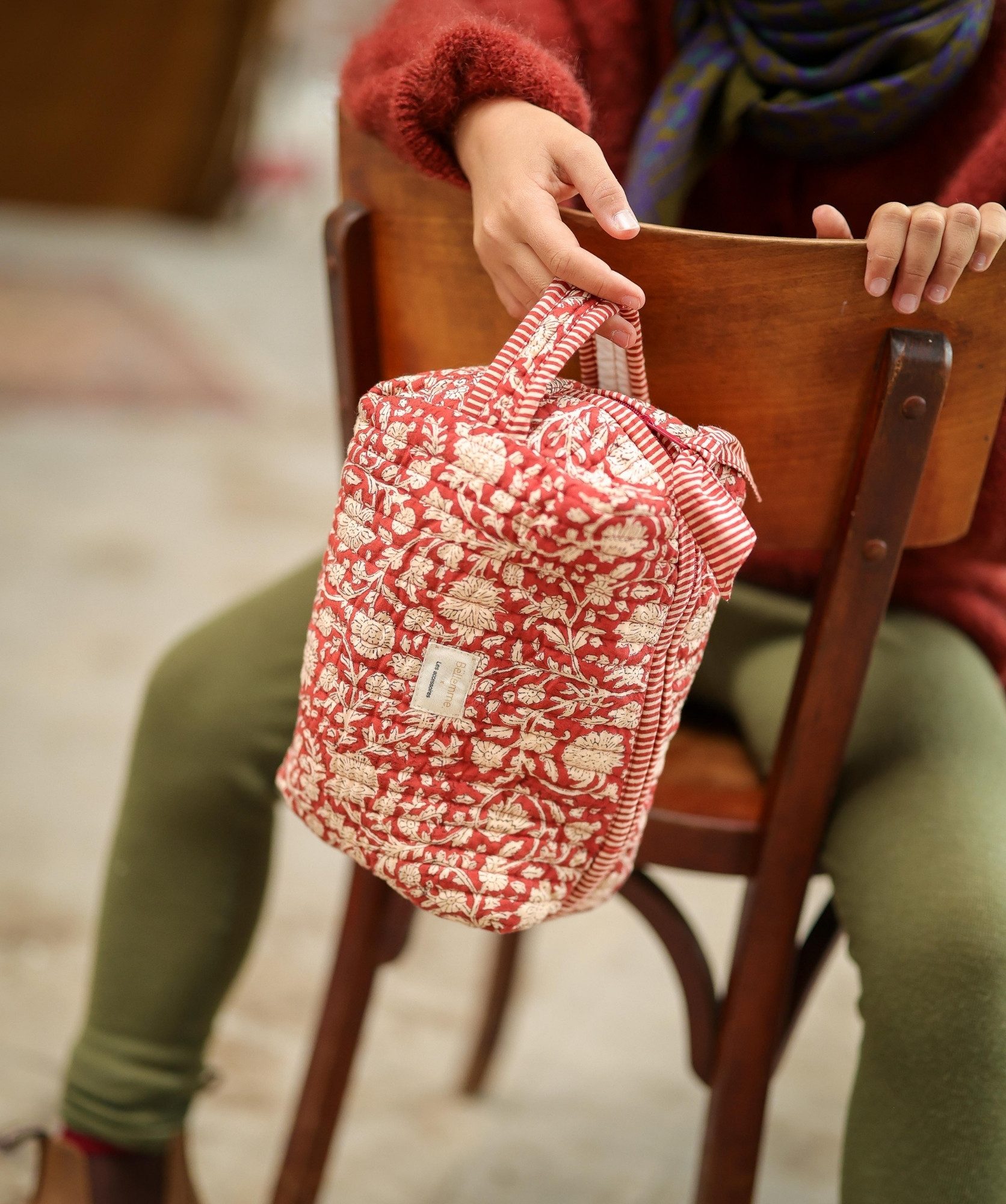 Trousse de toilette Jude – Anjali Cerise
