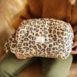 Trousse de toilette – Léopard camel