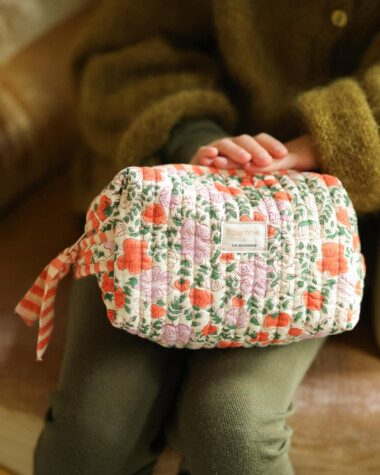 Trousse de toilette petit format – Ellis Clémentine